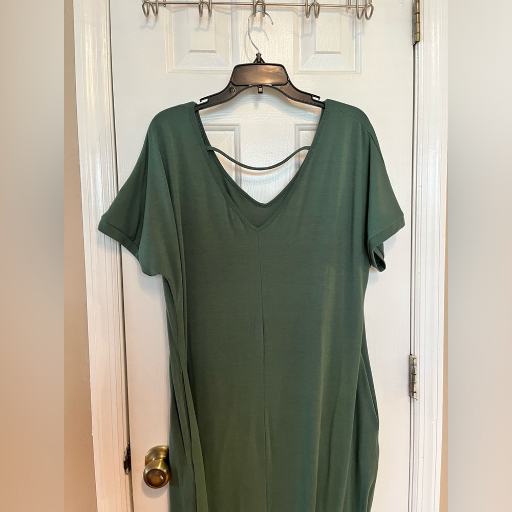 Comfy t-shirt maxi dress 👗